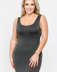 Yelete Seamless Long Tank Slip Dress