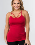 Yelete Strappy Detail Seamless Cami Top