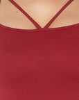 Yelete Strappy Detail Seamless Cami Top