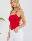 Yelete Strappy Detail Seamless Cami Top