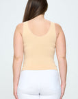 Yelete Reversible V-Neck & Scoop Neck Seamless Tank