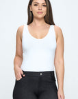Yelete Reversible V-Neck & Scoop Neck Seamless Tank