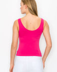 Yelete Reversible V-Neck & Scoop Neck Seamless Tank