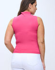 Yelete Soft Seamless Mock Neck Tank | Regular & Plus