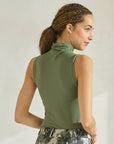 Yelete Soft Seamless Mock Neck Tank | Regular & Plus
