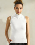 Yelete Soft Seamless Mock Neck Tank | Regular & Plus