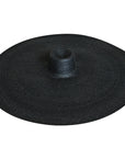 SOLANA Oversized Straw Hat In Black - My Pampered Life Seattle