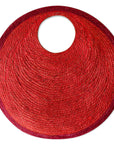 SOLO TOMATO Large Jute Bag In Red - My Pampered Life Seattle
