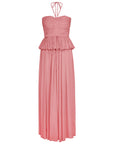 SRI Bamboo Palazzo Jumpsuit in Blush Pink