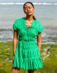 The Srikandi Dress In Kelly Green