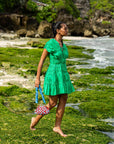 The Srikandi Dress In Kelly Green
