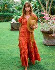 The Srikandi Maxi Dress In Sienna Brown