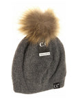 C.C Exclusive - Black Label Special Edition Waffle Knit C.C Beret ST72