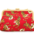 SUMATRAN TIGER Clutch in Red - My Pampered Life Seattle