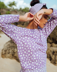 ARNOLDI Organic Cotton Sweatshirt, in Lilac Purple