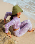 ARNOLDI Organic Cotton Sweatshirt, in Lilac Purple