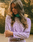 ARNOLDI Organic Cotton Sweatshirt, in Lilac Purple