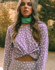 ARNOLDI Organic Cotton Sweatshirt, in Lilac Purple