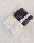 Scattered Bows Socks Set Of 2