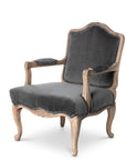 Park Hill | Chloe Velvet Upholstered Arm Chair - My Pampered Life Seattle
