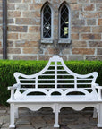 Park Hill | Bay Lake Garden Bench, Hydrangea White - My Pampered Life Seattle