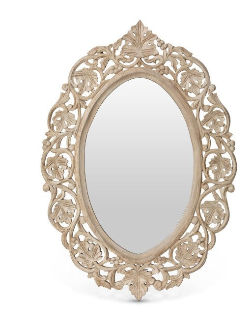 Park Hill | Vichy Hand Carved Wood Mirror