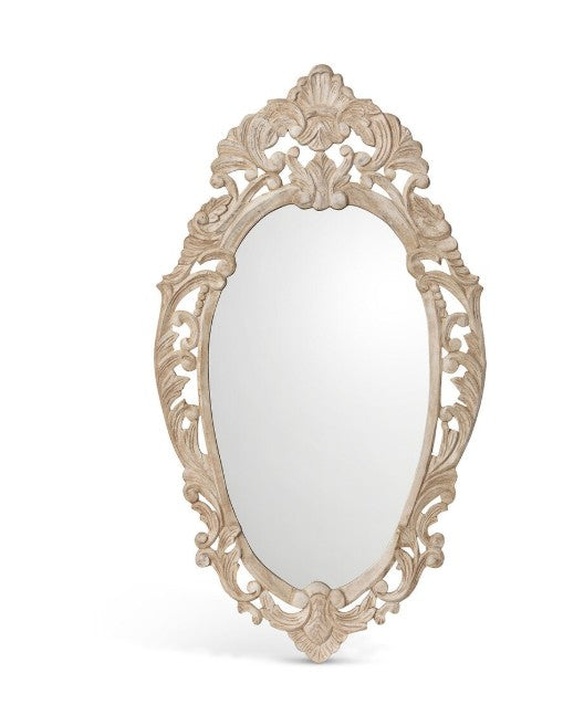 Park Hill | Auvergne Hand Carved Wood Mirror