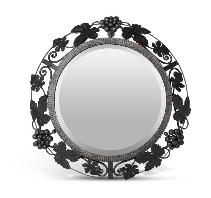 Park Hill | Grapes and Leaves Framed Mirror, Small