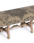 Park Hill | Chateau Upholstered Bench - My Pampered Life Seattle