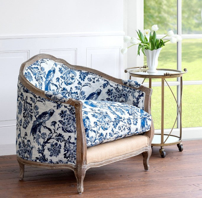 Park Hill |Bluebird Toile Settee