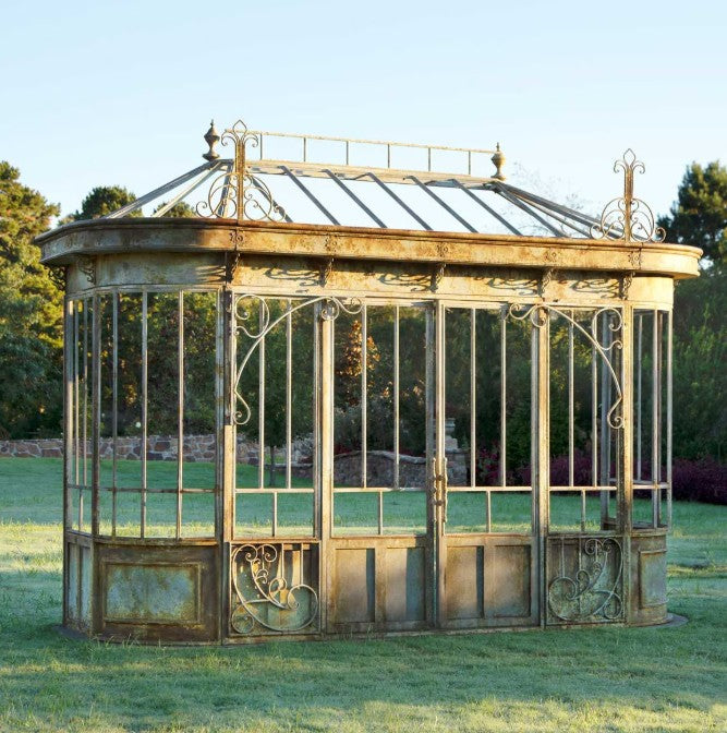 Park Hill | Aged Metal Conservatory Facade Framework