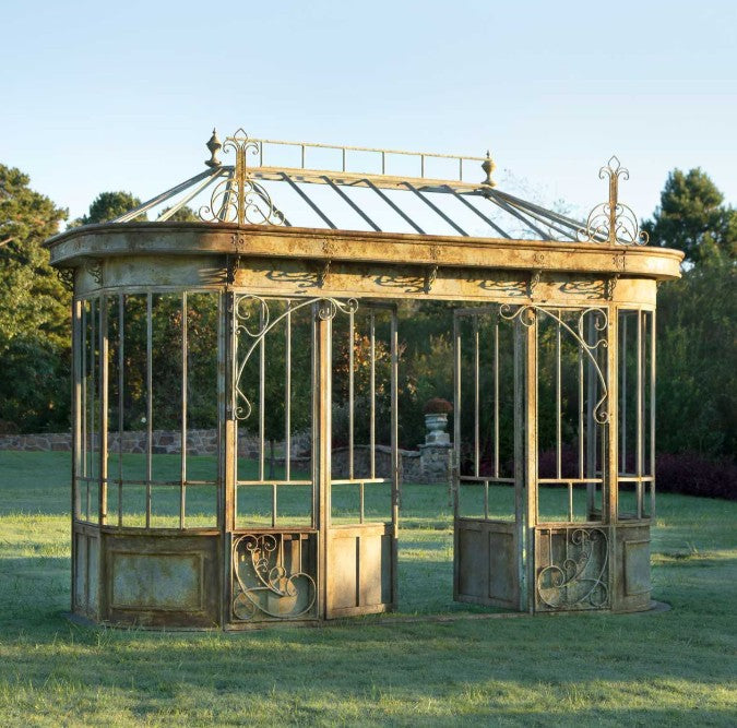Park Hill | Aged Metal Conservatory Facade Framework