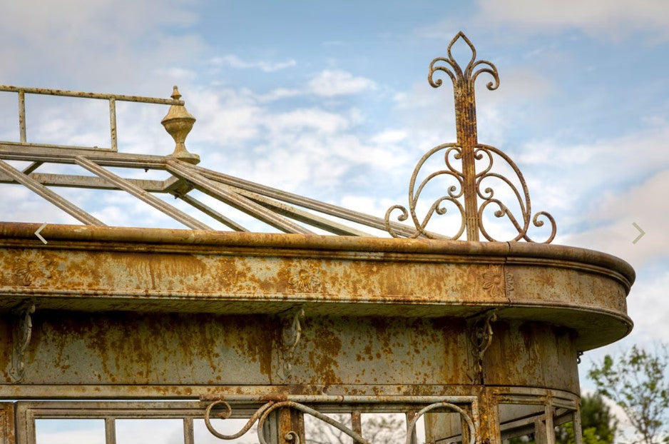 Park Hill | Aged Metal Conservatory Facade Framework