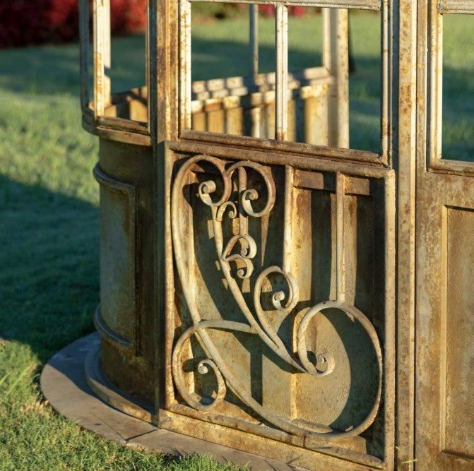 Park Hill | Aged Metal Conservatory Facade Framework