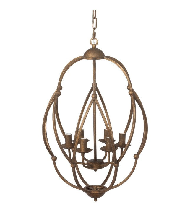 Park Hill | Raleigh Bronze Chandelier