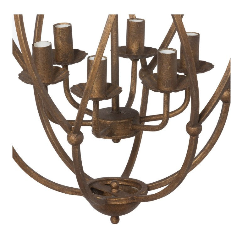 Park Hill | Raleigh Bronze Chandelier