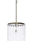 Park Hill | Dawson Glass Panel Chandelier