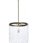 Park Hill | Dawson Glass Panel Chandelier