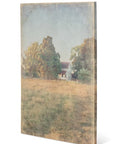 Park Hill | Distressed Watercolor Homestead Print On Canvas - My Pampered Life Seattle