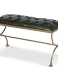 Park Hill | Farleigh House Leather Bench