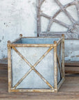Park Hill |Metal Estate Planter, Small - My Pampered Life Seattle