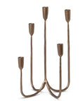 Park Hill |Forged Iron Candelabra, Short - My Pampered Life Seattle