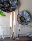 Park Hill |Forged Iron Candelabra, Short - My Pampered Life Seattle