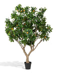 Park Hill | Faux Orange Tree with Weighted Black Pot, 98" - My Pampered Life Seattle