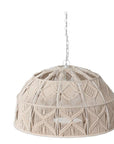 Park Hill | Aria Macrame Dome Pendant - My Pampered Life Seattle