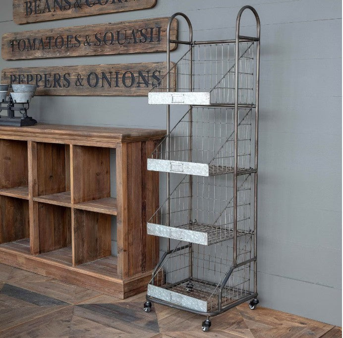 Park Hill | Grocer's Metal Bread Rack