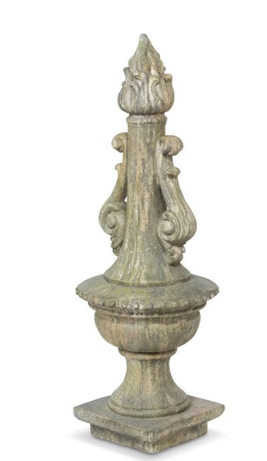 Park Hill | Courtyard Garden Torch Statue