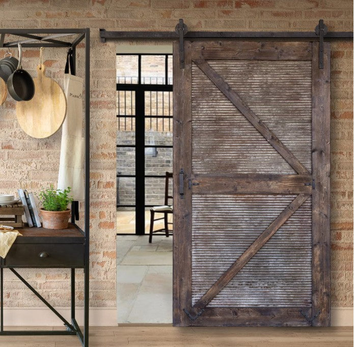 Park Hill | Sliding Barn Door with Rail Hardware