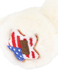 American Star Patch Faux Fur C.C Earmuff