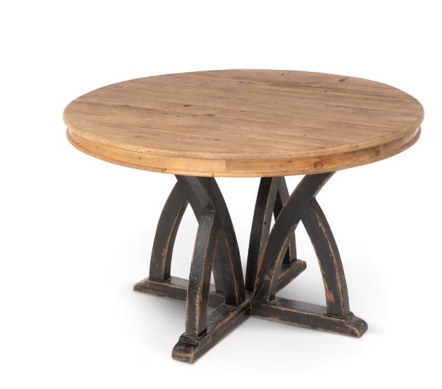 Park Hill | Elba Round Wood Dining Table